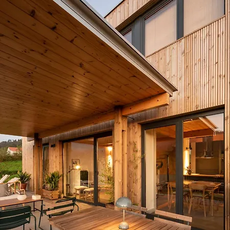 Doni Wood House, Casa En La Playa De Doniños Сasa de vacaciones