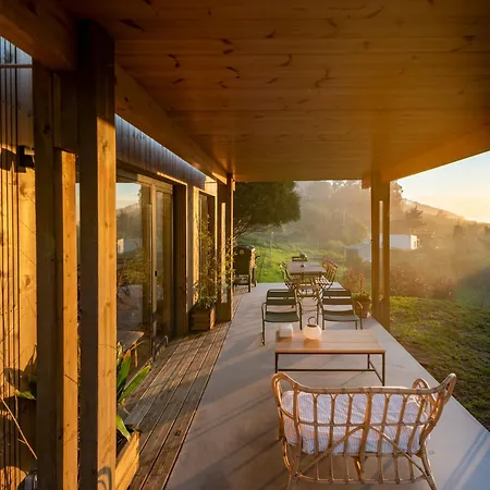 Doni Wood House, Casa En La Playa De Doniños Сasa de vacaciones